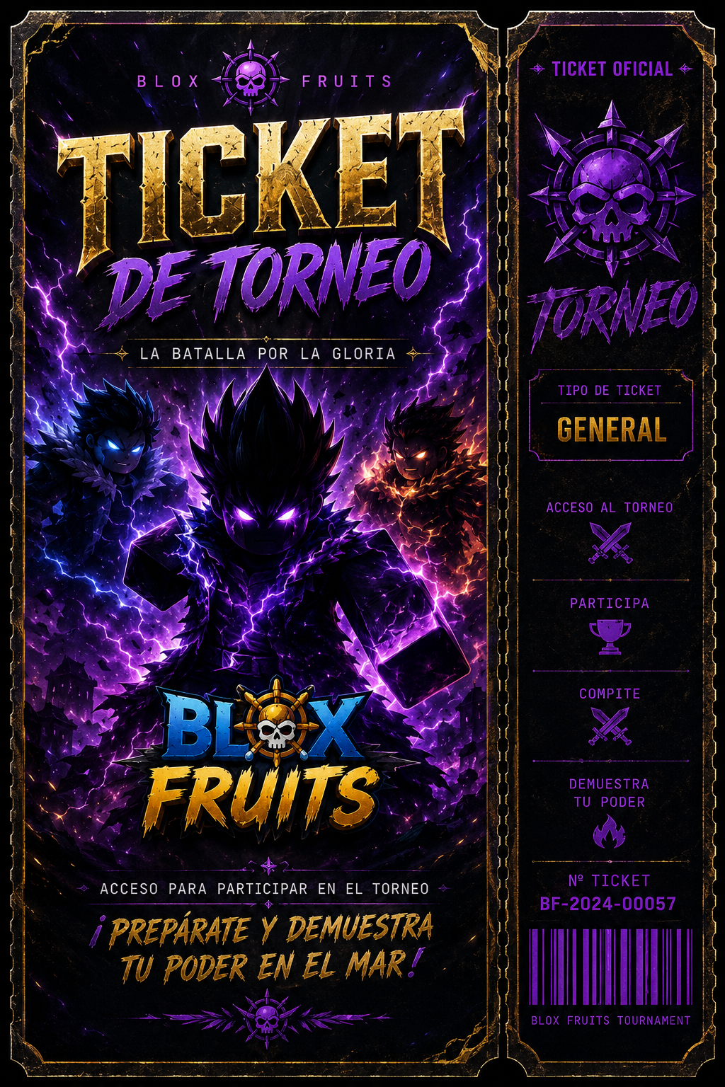 TICKET TORNEO