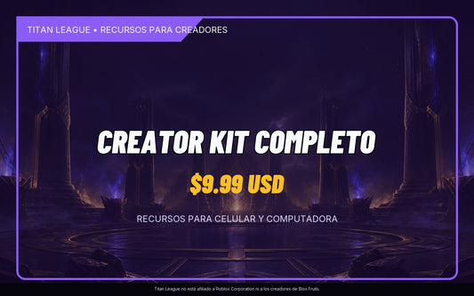 Creator Kit COMPLETO